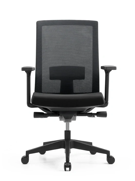Ceha CASA mesh-back office chair, black configuration
