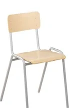 Ceha RUBY canteen chair; light-coloured frame configuration shown
