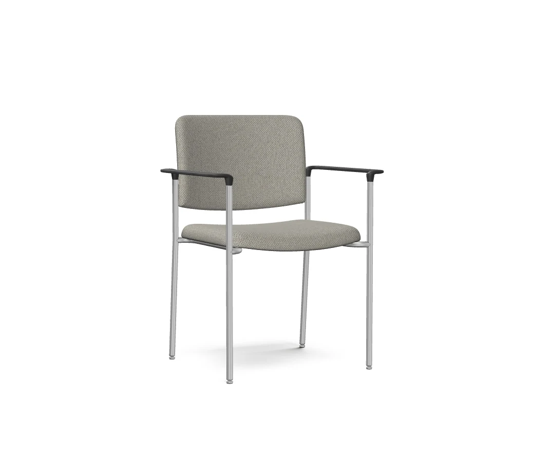 CRICKET II Series - Side Chair with Flared Arms — Nightingale model 502