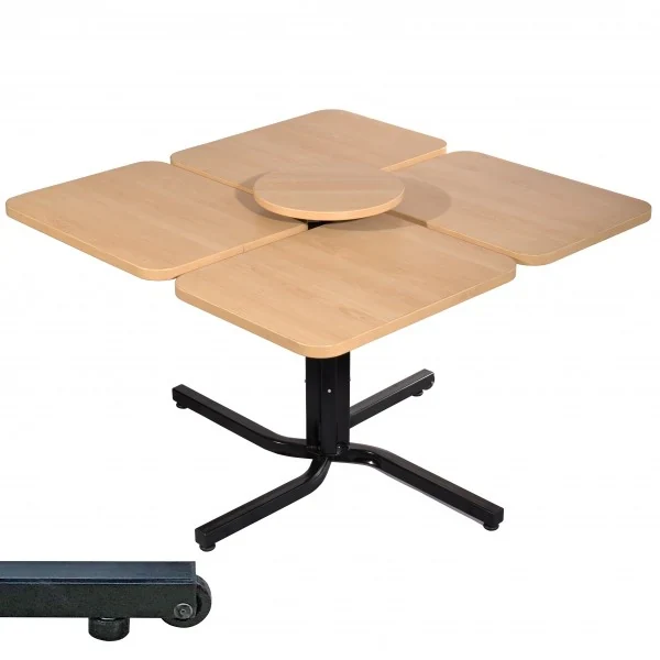Dor-Val 4 Person, Individually Adjustable Table (ATHC4242, ATHC4444, ATHC4646, ATHC4848) product image