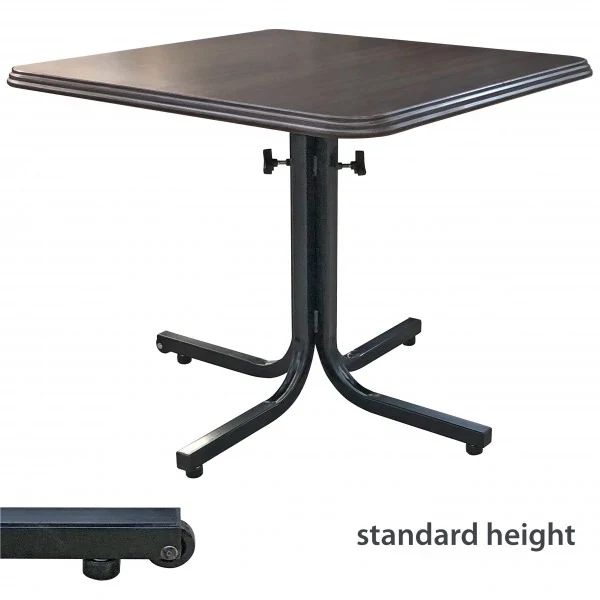 Dor-Val Adjustable Height/FLIP-TOP Table Base WITH TRANSPORT WHEEL (MAHC3636_ADJ_Flip) product image