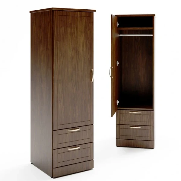 Dor-Val D48410 -Wardrobe Single Door-2 Drawer product image