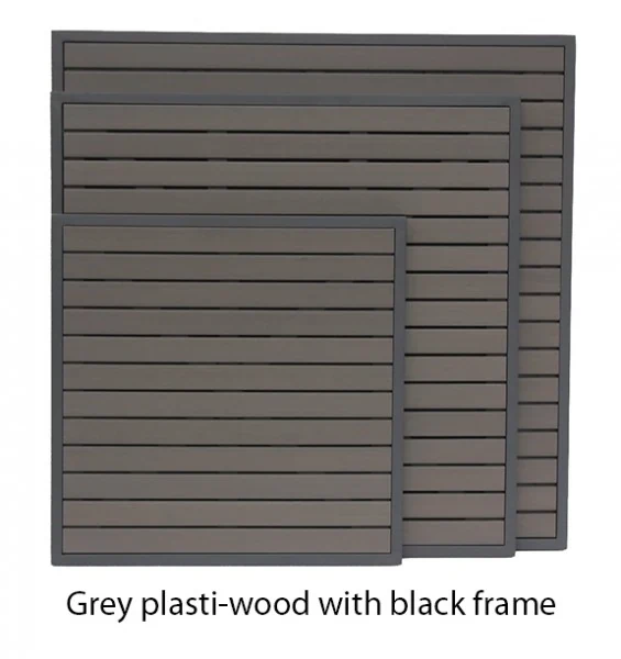 Dor-Val Plasti-Wood top with aluminum frame (D24113/D24114/D24115/D24116) product image