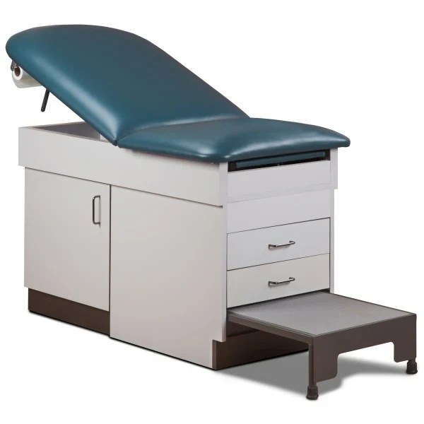 Dor-Val Space Saver Treatment Table with Step Stool (D3530) product image