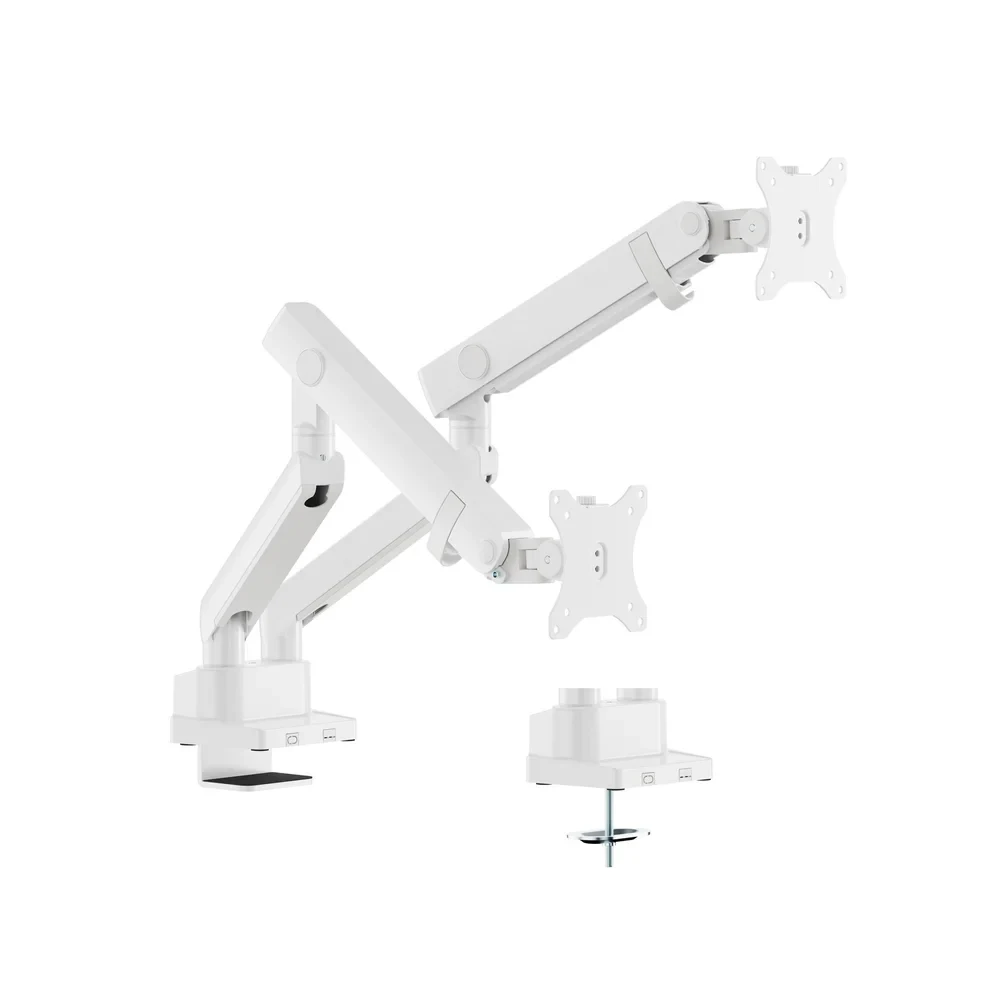 Dual Articulating Spring Monitor Arm