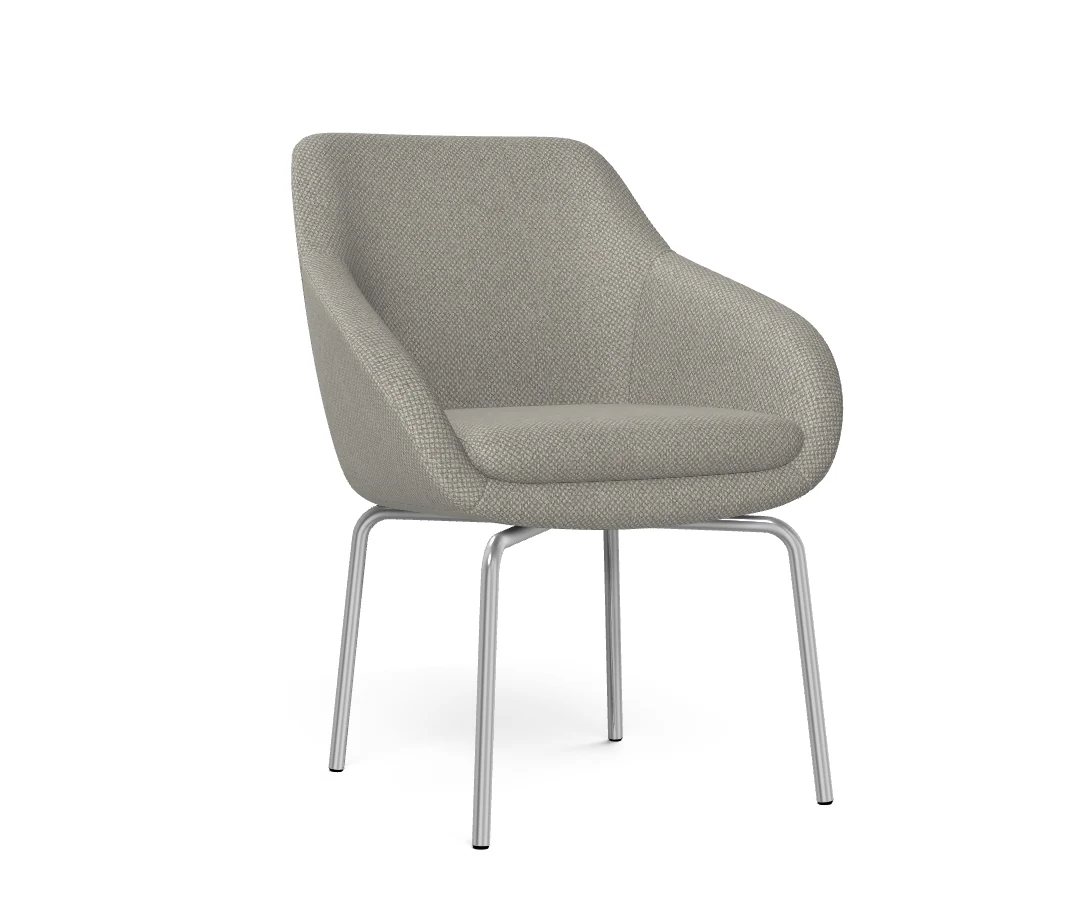 JOHNNY Series - 4-Legged Guest Chair — Nightingale model 1501