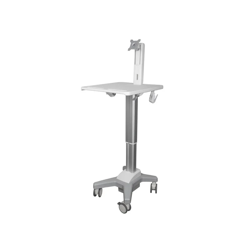 Light Pedestal Medical Cart (Max Load 27.56 lbs) Monitor