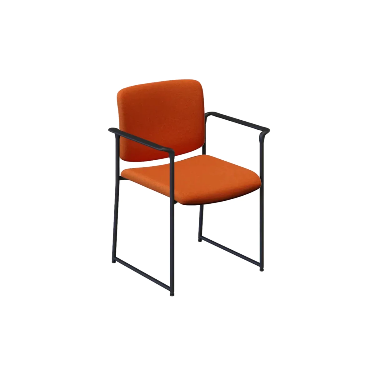 Nightingale Cricket Bariatric 512 bariatric sled-base chair, 300 lb model