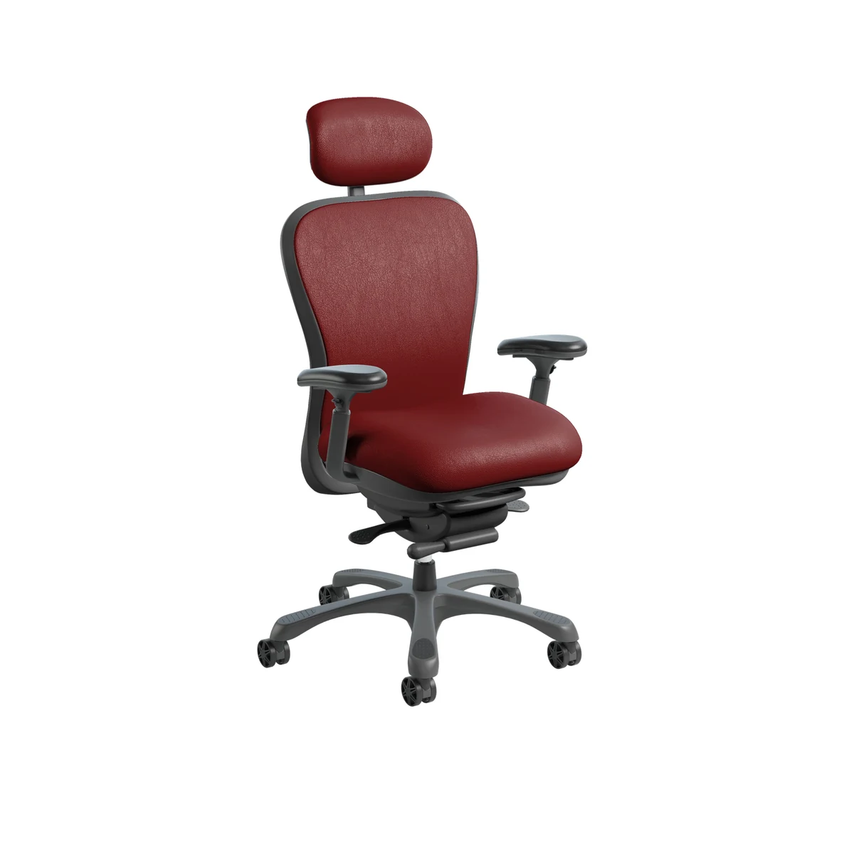 Nightingale CXO L6200D leather mid-back chair with headrest