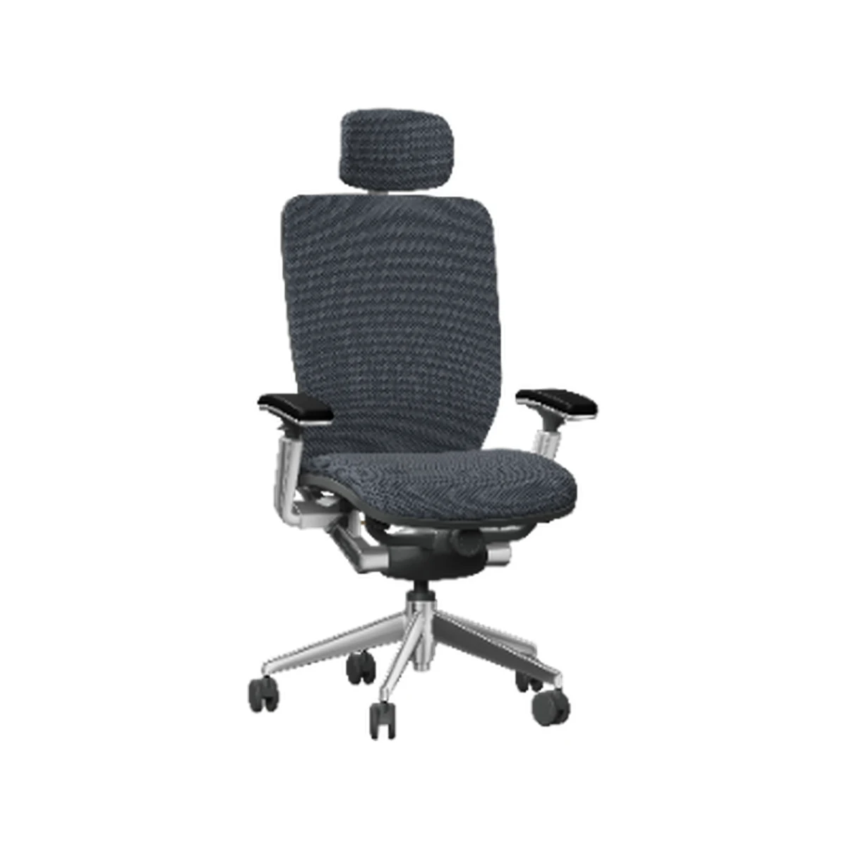 Nightingale IC2 7300D-UF adjustable-headrest task chair with upholstered seat and back