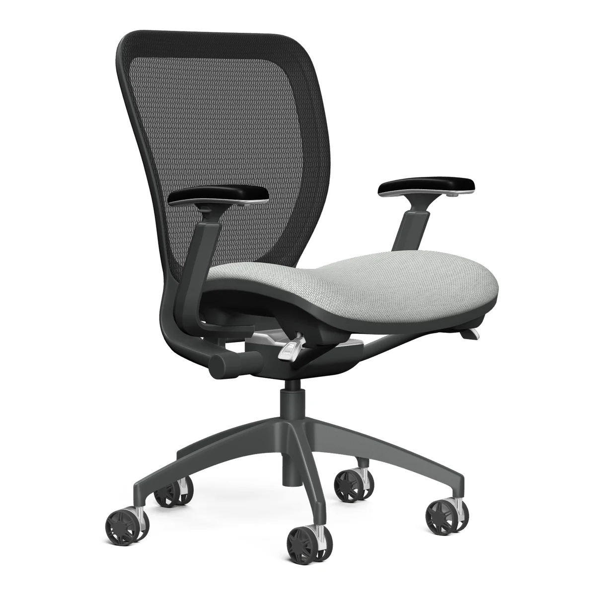 Nightingale WXO 5800UFST upholstered-seat mesh-back task chair