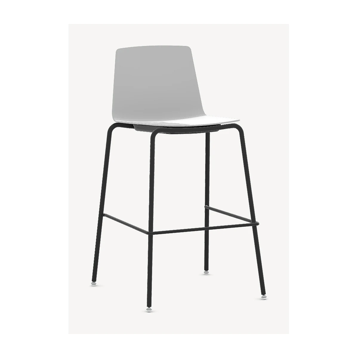 VICINITY BAR STOOL POLYMER SHELL